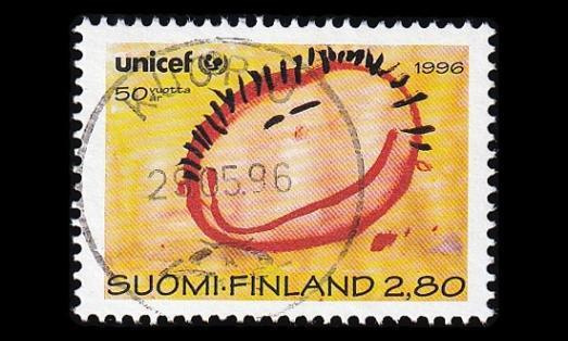 1326 o Unicef loisto Kuopio 29.5.96 (1996)