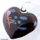 1017 .. Murano Upea Lampwork Taidelasi .. Kaulakoru - pikkukuva 3
