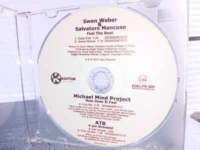 Cdr single Swen Weber / Michael Mind Project / ATB