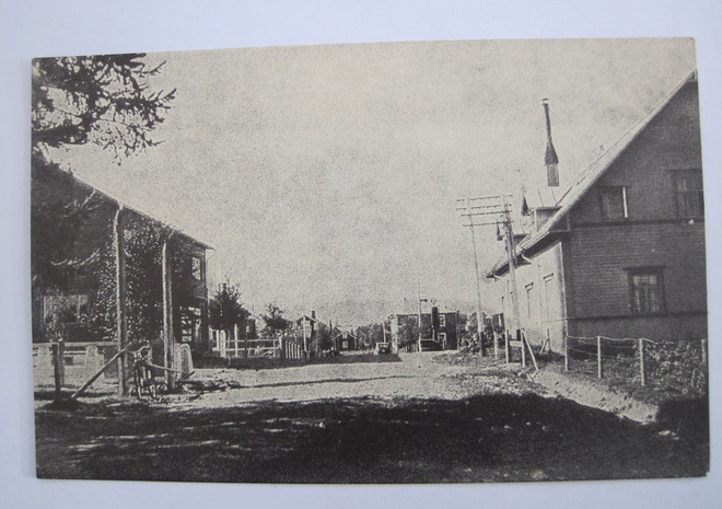 VANHA Postikortti Pudasjärvi n. 1940-l