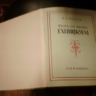 E.J. Ellilä TÄMÄ ON MINUN EXLIBRIKSENI (1 p. 1949) Sis.pk - pikkukuva 3