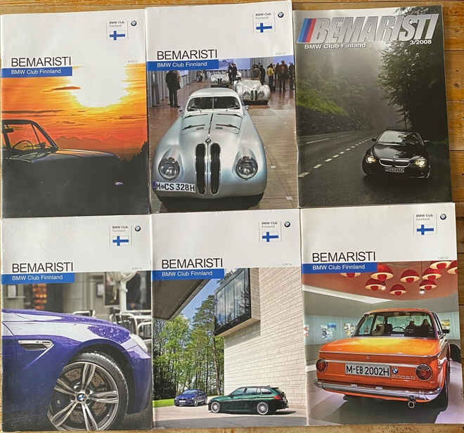 6x BEMARISTI BMW Club Finland lehti