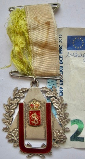 Palkinto Mitali Suuriruhtinaskunnan Vaakuna Hopea UPEA 1908