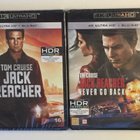 Jack Reacher & Jack Reacher - Never go back 4K Ultra HD UUSI - pikkukuva 1