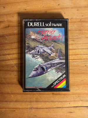 Harrier Attack! – ZX Spectrum, kasettipeli, Durell