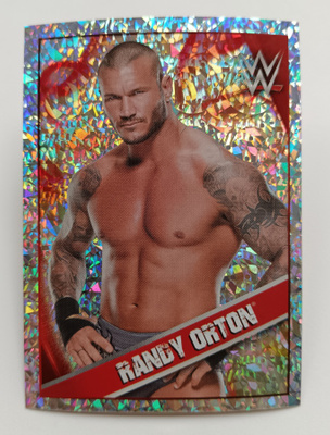 2016 Topps foil sticker Randy Orton