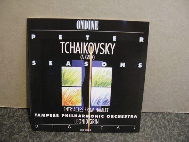Tchaikovsky:Seasons,ETC-Tampere Filharmonic-Leonid Grin cd