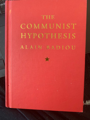 Alain Badiou: The Communist Hypothesis