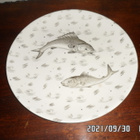 KAUNIS HARV. KALA AIHEINEN, JOHNSON BROS KÄSINMAAL. 25 CM - pikkukuva 2