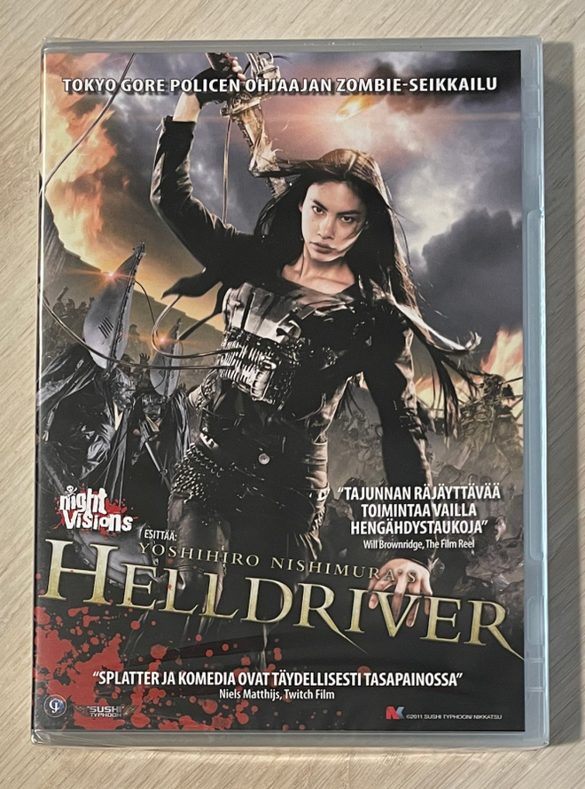 Yoshihiro Nishimura: HELLDRIVER (2010) Pidennetty (UUSI)