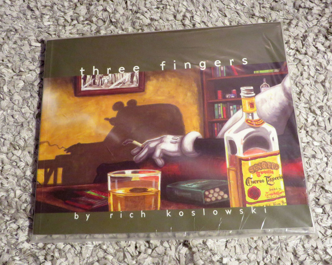 Koslowski: THREE FINGERS sarjakuva-albumi