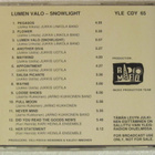 Radiomafia: Lumen Valo • Snowlight CD - pikkukuva 3