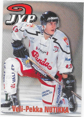 1998-99 CardSet #137 Veli-Pekka Nutikka JYP