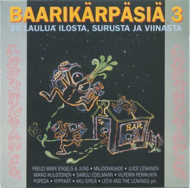 BAARIKÄRPÄSIÄ 3 – alkuperäinen Johanna CD 1992, JuIce, Leevi