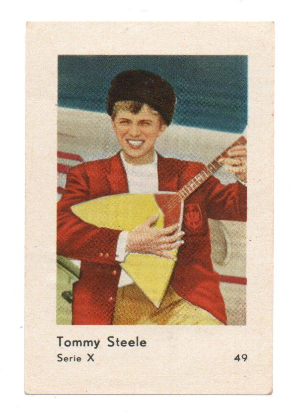 Purkkakuva Hellas Serie X n:o 49 TOMMY STEELE.