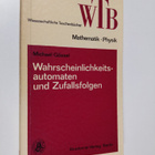 Michael Gössel : Wahrscheinlichkeitsautomaten und Zufalls... - pikkukuva 1
