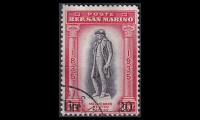 San Marino 258 o Melchiorre Delfico päällep. (1942)