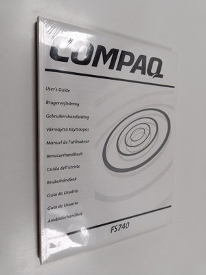 Compaq FS740 User's guide - Värinäyttö käyttöopas (lukema...