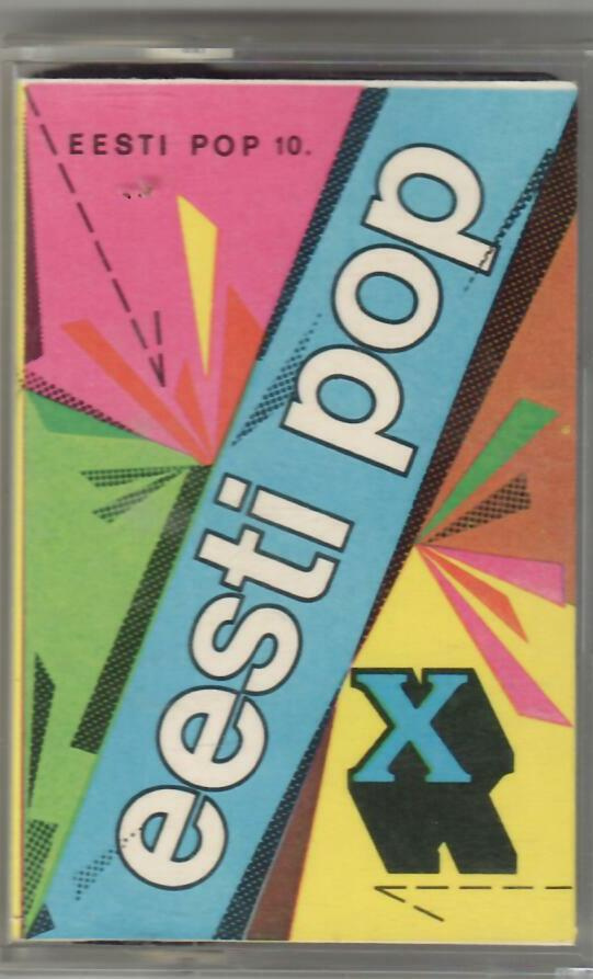 Eesti Pop 10 c-kasetti 1989 sis. J.M.K.E. Tere Perestroika