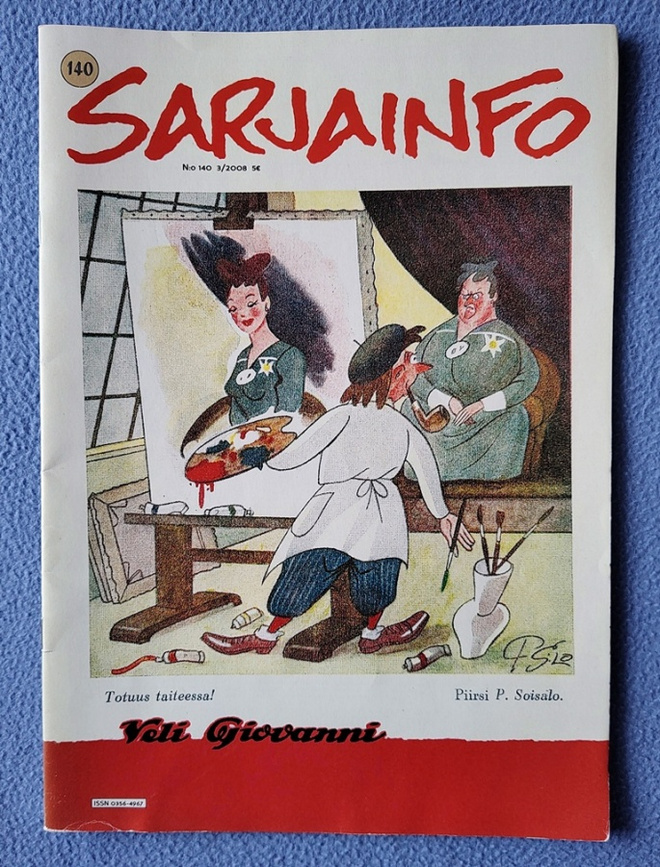 Sarjainfo nro 3/2008, teemana Veli Giovanni