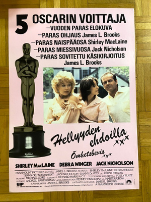 Vanha elokuvajuliste: Hellyyden ehdoilla