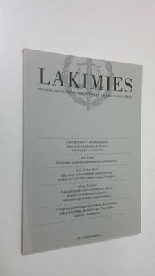 Lakimies 1/2013