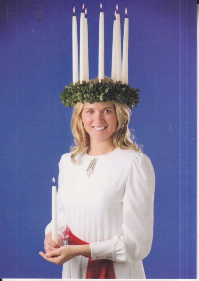 Finlands Lucia neito 2005 Marianne Ekqvist .  e108