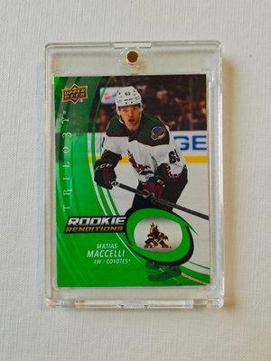 Matias Maccelli - 22-23 Trilogy Rookie Renditions Green /99