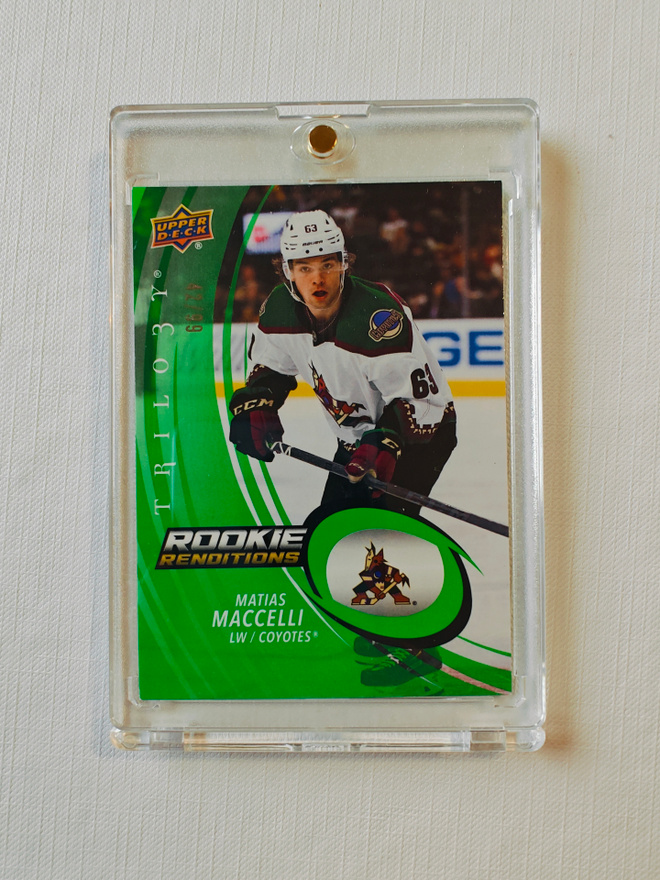 Matias Maccelli - 22-23 Trilogy Rookie Renditions Green /99