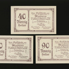 Itävalta Notgeld 40, 70, 90 Heller, Mutters 1920 - pikkukuva 2