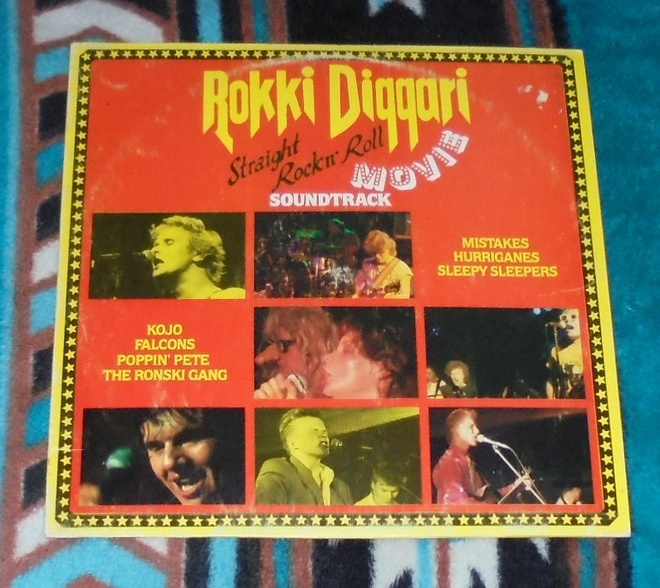 V/A ~ Rokkidiggari - Straight Rock'n'Roll  Soundtrack ~ LP