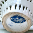 Vintage Capodimonte Mollica kukkakori 1800-luvulta - pikkukuva 5