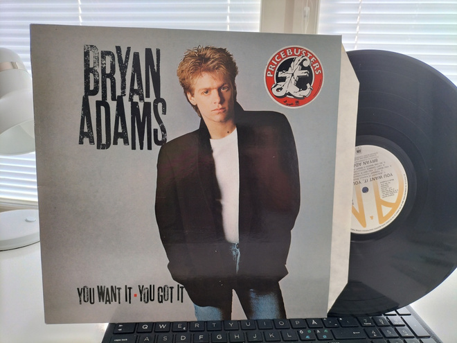 BRYAN ADAMS, You want it, you got it, LP UK -81 UPEA KUNTO !