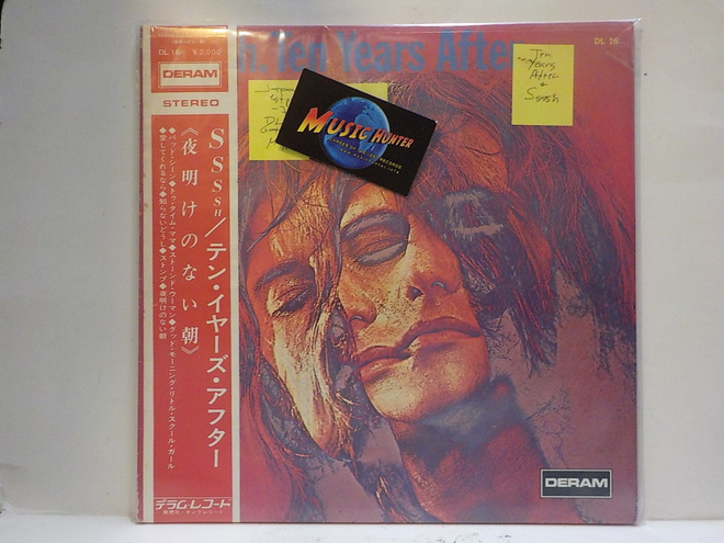 TEN YEARS AFTER - SSSSH. M-/M- 1ST -70 JAPAN PRESS LP