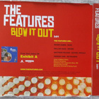 The Features • Blow It Out PROMO CD-Single - pikkukuva 2