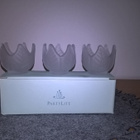 Partylite - Huurteiset Lotuskukat somistetrio - pikkukuva 1