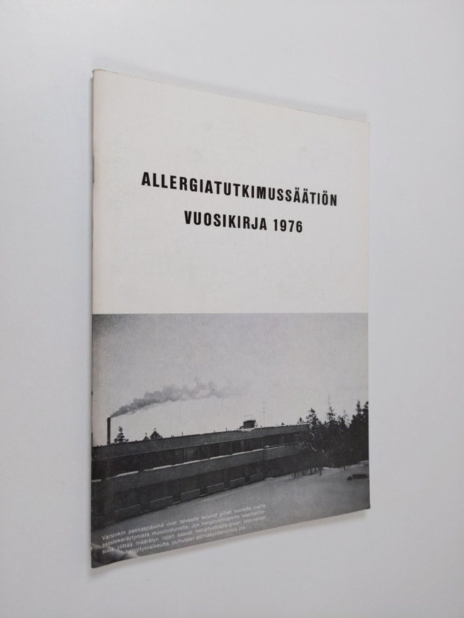 Allergiatutkimussäätiön vuosikirja 1976