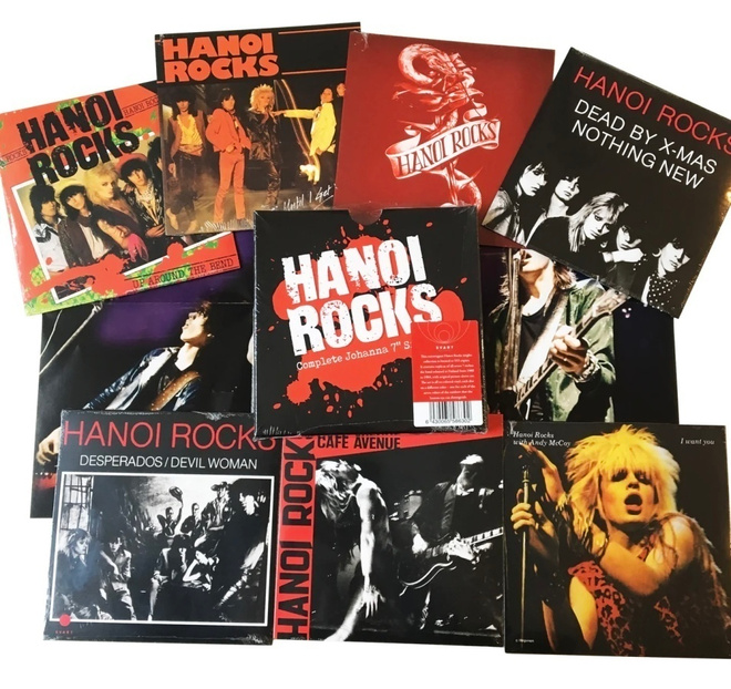 Hanoi Rocks Complete Johanna 7” Singles 1980-1984, vinyl