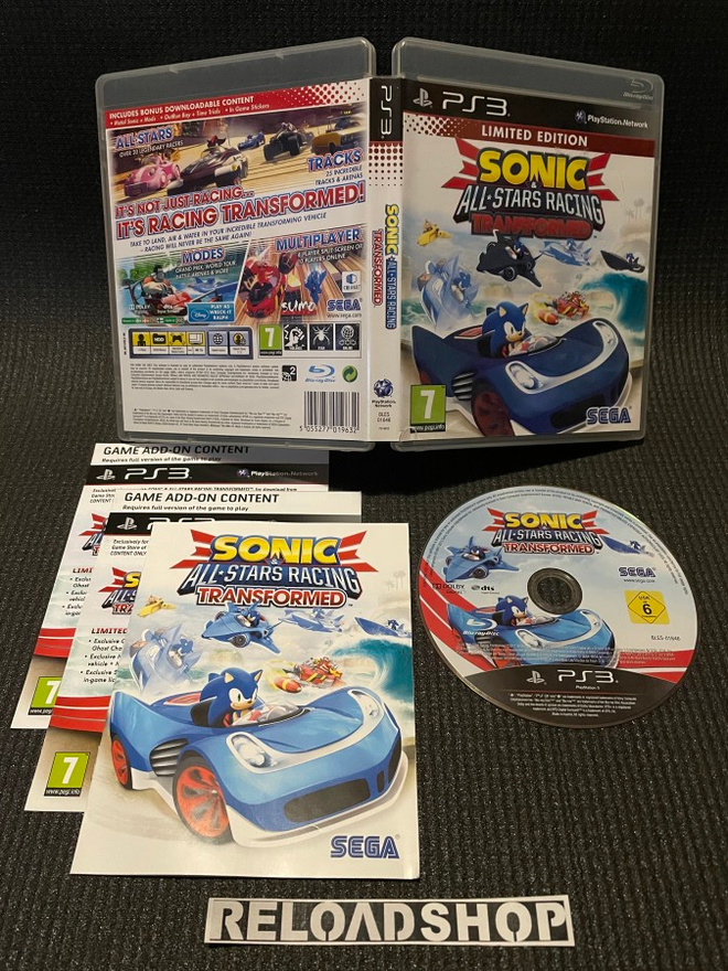 Sonic & All-Stars Racing Transformed - Limited Edition PS3