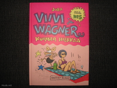 Viivi & Wagner 5 - Kuumaa hiekkaa kovakantinen albumi