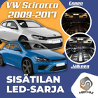VW Scirocco Sisätilan LED-sarja 12-osainen - pikkukuva 1