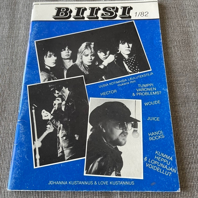 BIISI 1/82 * Uusia kotimaisia laulutekstejä
