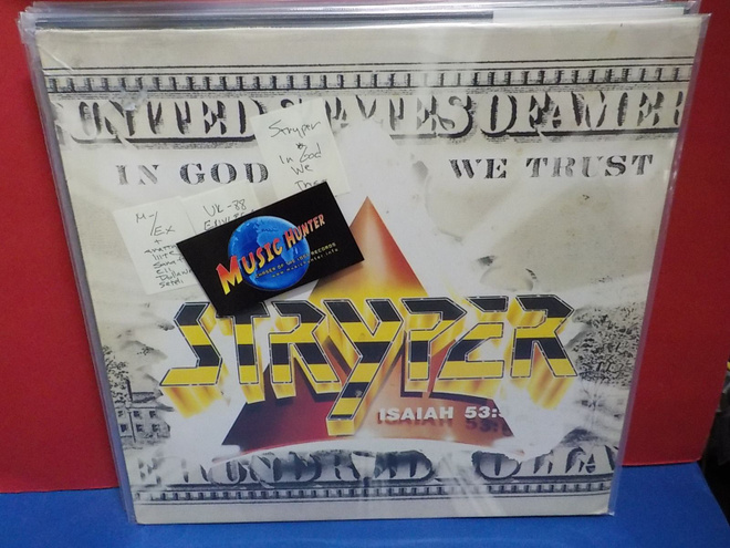 Stryper – In God We Trust M-/EX LP