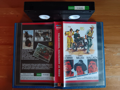 Valkoinen, keltainen ja nero vhs
