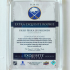 Ukko-Pekka Luukkonen 21-22 Exquisite Extra Exquisite Rookie - pikkukuva 2