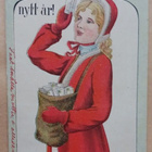 Leidi jakaa Uuden Vuoden postia, p. 1914 - pikkukuva 1