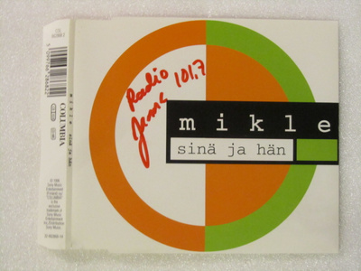 Mikle • Sinä Ja Hän CD-Single