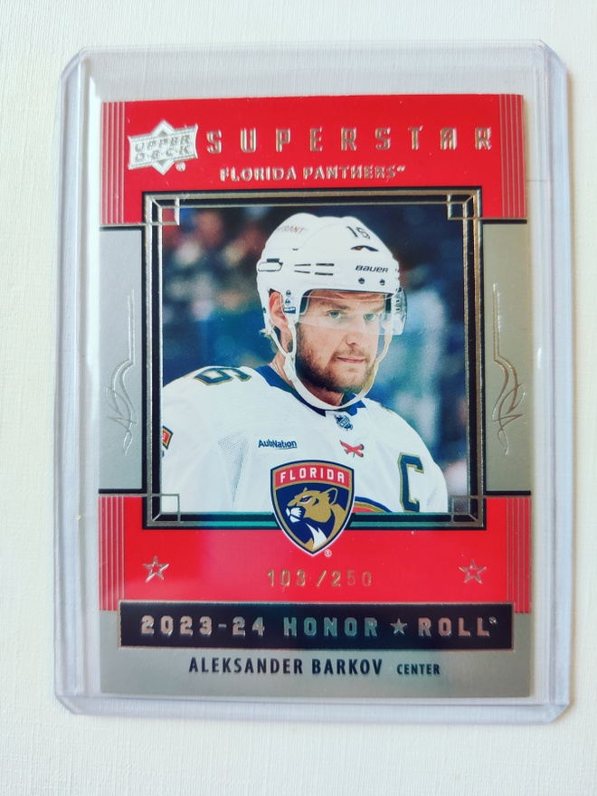 Aleksander Barkov - 23-24 UD Honor Roll Superstar /250
