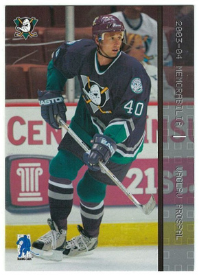 03-04 Be A Player Memorabilia #96 Vaclav Prospal