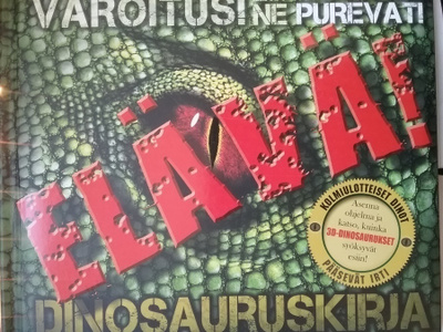 Elävä! Dinosauruskirja (sid.)